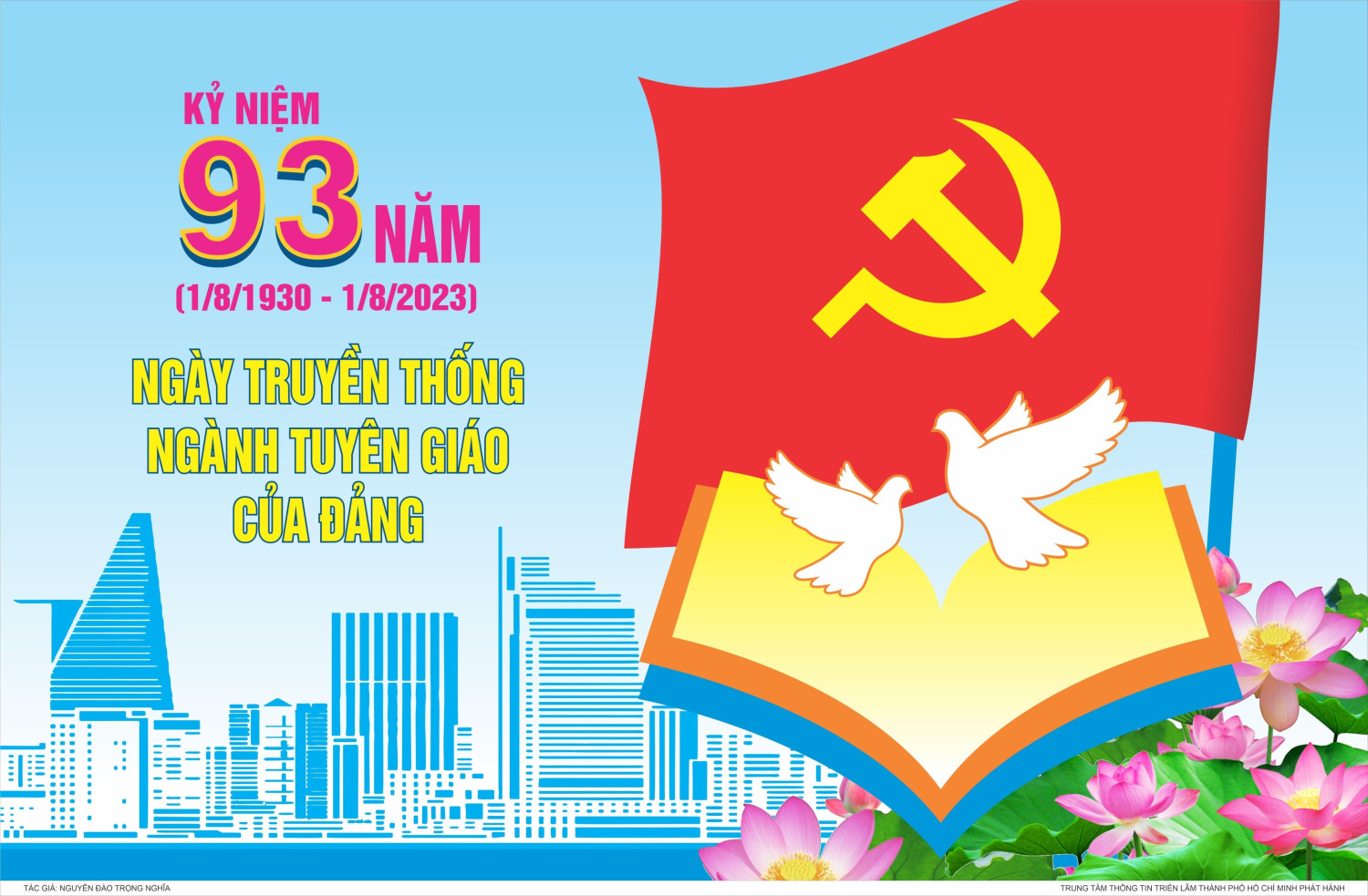 93 năm Ngày truyền thống ngành Tuyên giáo của Đảng (01/8/1930 - 01/8/2023)